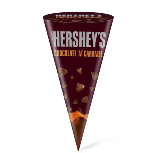 Hersheys Chocolate Caramel Cone 100 ML