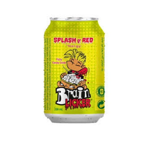 Brain Licker Splash O Red Candy Drink 330 ML