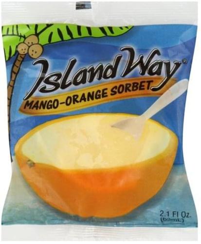 Mango Orange Sarbet Ice Cream 66 G Island way