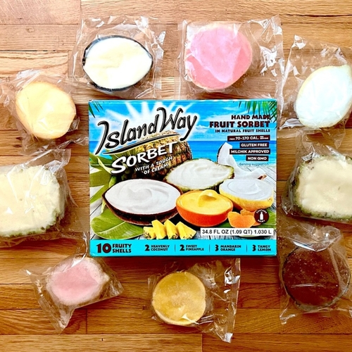 Island Way Ice Cream Mix Fruit 9 Pcs