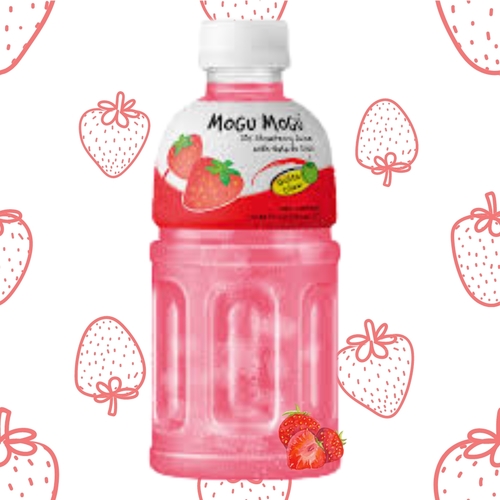 Mogo Mogo Strawberry Juice From Thailand 320 Ml