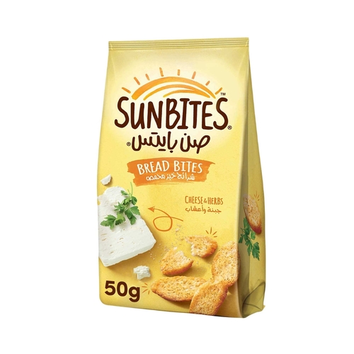 Sun Bites Cheese & Herbs 50 G