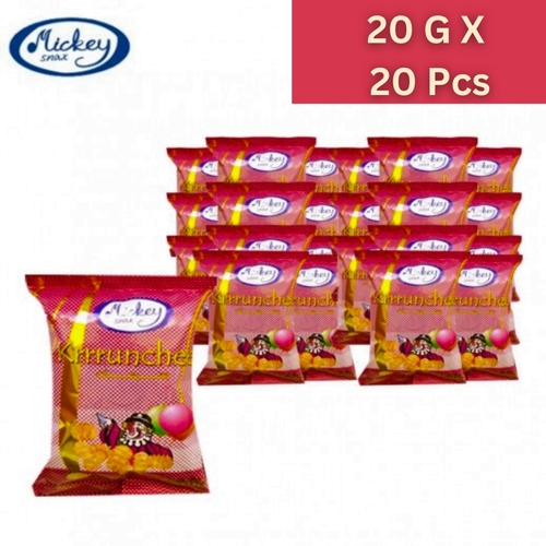 A Bag of 20 Pieces Mickey Cheese Flavor 19 G