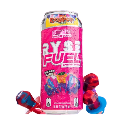 Ryse Fuel Ringpop Berry Blast  Zero Sugar 473 Ml