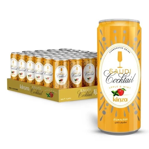 Kinza Cocktail Soft Drink 250 ML X 30 Pcs - Kinza Cocktail Soft Drink 250 ML X 24 Pcs