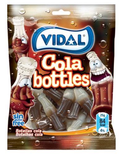 Vidal Cola Bottles 90 G Gluten Free - Vidal Cola Bottles 90 G Gluten Free