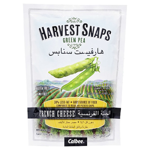 Harvest Snaps Green Pea French Cheese Size 93 g - Harvest Snaps Green Pea French Cheese Size 93 g