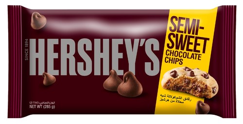 Hershey's Sem-Sweet Chocolate Chips Baking Chips 285 g - Hershey's Sem-Sweet Chocolate Chips Baking Chips 285 g