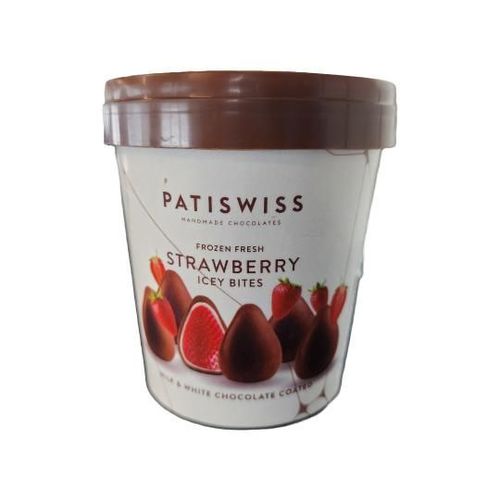 Pattiswiss Strawberry Icy Bites 250G - Pattiswiss Strawberry Icy Bites 250G