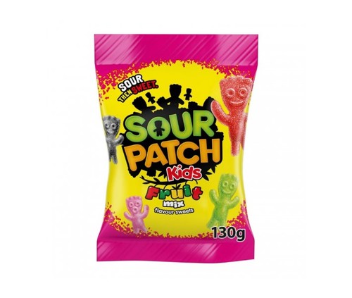 Sour Patch Kids Fruit Mix Candy 130 g - Sour Patch Kids Fruit Mix Candy 130 g