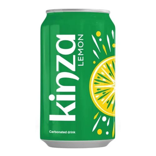 Kinza Lemon Soft Drink Can 360 ml - Kinza Lemon Soft Drink Can 360 ml