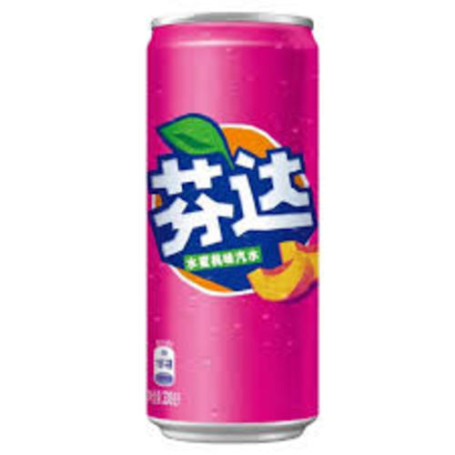 Fanta Peach Flavor Soda 330 ml - Fanta Peach Flavor Soda 330 ml