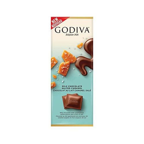 Godiva Milk Chocolate With Salted Caramel 90 g - Godiva Milk Chocolate With Salted Caramel 90 g