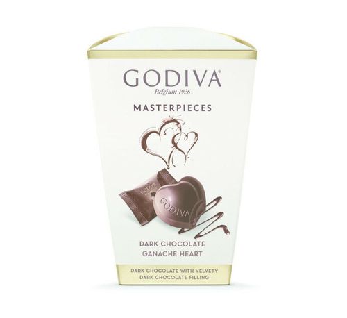 Godiva Masterpieces Dark Chocolate Ganache Heart 117 g - Godiva Masterpieces Dark Chocolate Ganache Heart 117 g