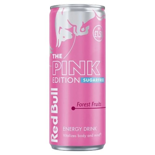 Red Bull Pink Edition Forest Fruits Energy Drink U.K. 250 ml - Red Bull Pink Edition Forest Fruits Energy Drink U.K. 250 ml