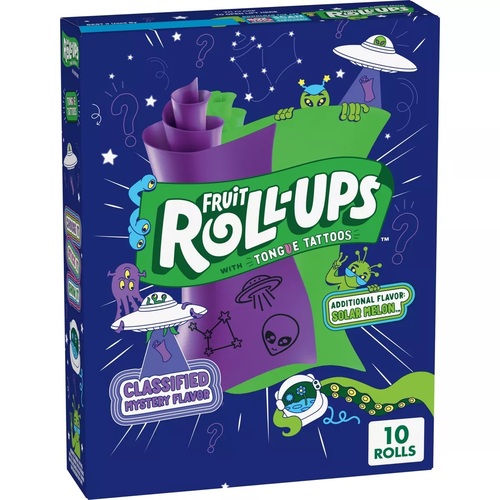 Fruit Rollups Alien Solar Melon 10 Rolls 141 g - Fruit Rollups Alien Solar Melon 10 Rolls 141 g