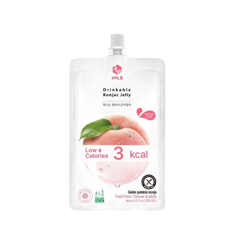 Drinkable Konjac Jelly Peach 150 ML - Drinkable Konjac Jelly Peach 150 ML