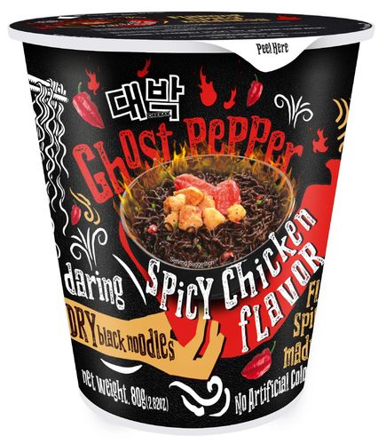 Daebak Ghost Pepper Spicy Chicken Flavour 80 g - Daebak Ghost Pepper Spicy Chicken Flavour 80 g