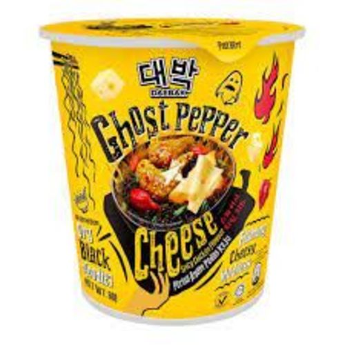 Daebak Ghost Pepper Cheese Spicy Chicken Flavour 80 g - Daebak Ghost Pepper Cheese Spicy Chicken Flavour 80 g