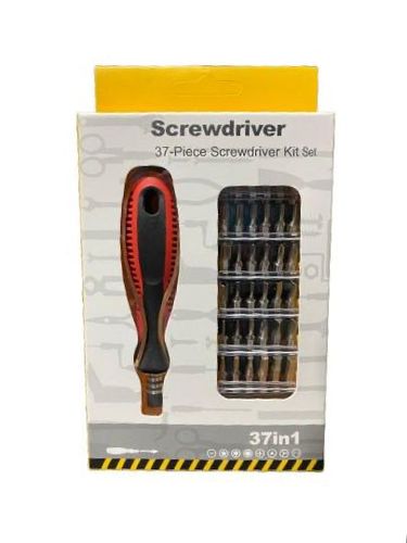 Screwdriver For All Uses With 37 Pieces Kit Set - Screwdriver For All Uses With 37 Pieces Kit Set