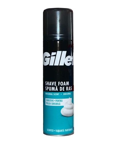 Gillette Sensitive Skin Shave Foam 200ml - Gillette Sensitive Skin Shave Foam 200ml