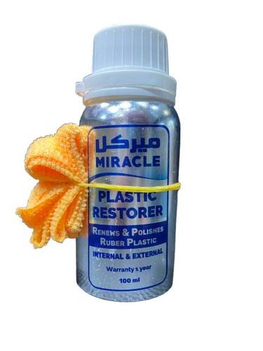 Miracle Plastic Restorer Polishes & Renews Plastic 100 ml - Miracle Plastic Restorer Polishes & Renews Plastic 100 ml