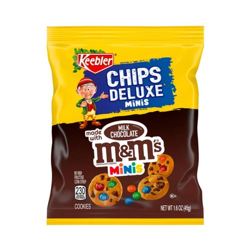 Keebler Chips Deluxe M&M Mini Cookies 45 g - Keebler Chips Deluxe M&M Mini Cookies 45 g