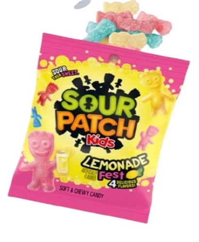 Sour Patch Kids Lemonade Fest Candy 102 g - Sour Patch Kids Lemonade Fest Candy 102 g