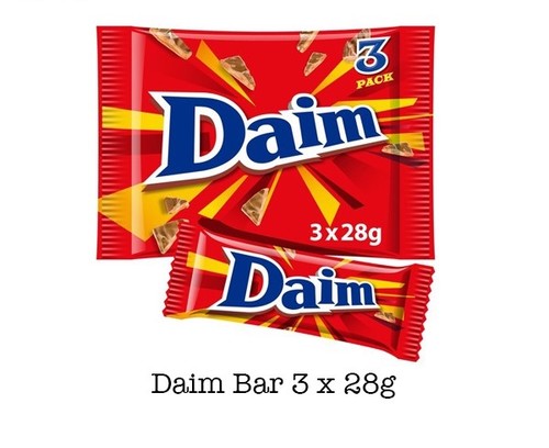 Daim Chocolate 3 pcs 84 g  - Daim Chocolate 3 pcs 84 g