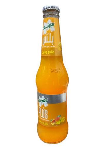 Mirinda Plus Mango Peach 300 ML - Mirinda Plus Mango Peach 300 ML