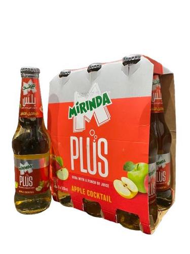 Mirinda Plus Apple 6 PCS X 300 ML - Mirinda Plus Apple 6 PCS X 300 ML