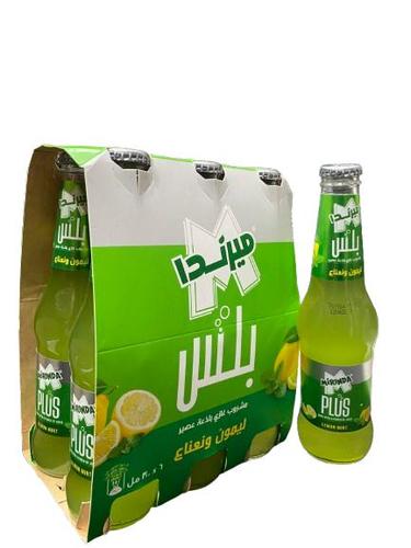 Mirinda Plus Lemon Mint 6 PCS X 300 ML - Mirinda Plus Lemon Mint 6 PCS X 300 ML