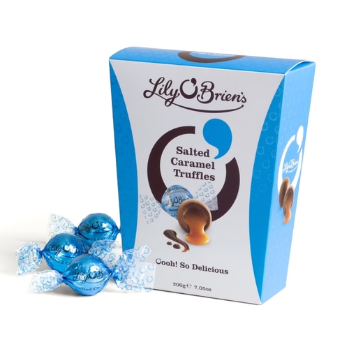 Lily O Briens Salted Caramel Truffles 200 g - Lily O Briens Salted Caramel Truffles 200 g