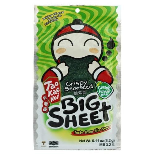 Japanese Big Sheet Seaweed Delicious Snacks Original Flavour 12 PCS X 3.2 g - Japanese Big Sheet Seaweed Delicious Snacks Original Flavour 12 PCS X 3.2 g