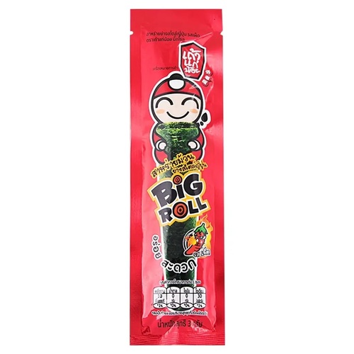 Japanese Big Roll Crunchy Spicy Seaweed 2.5 g - Japanese Big Roll Crunchy Spicy Seaweed 2.5 g