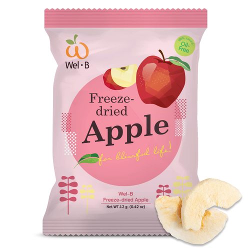 Wel-B Freeze Dried Apple 12 g - Wel-B Freeze Dried Apple 12 g