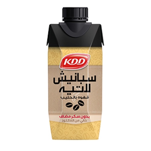 KDD Spanish Latte Coffee With Milk No Sugar Lactose Free 250 ml - KDD Spanish Latte Coffee With Milk No Sugar Lactose Free 250 ml