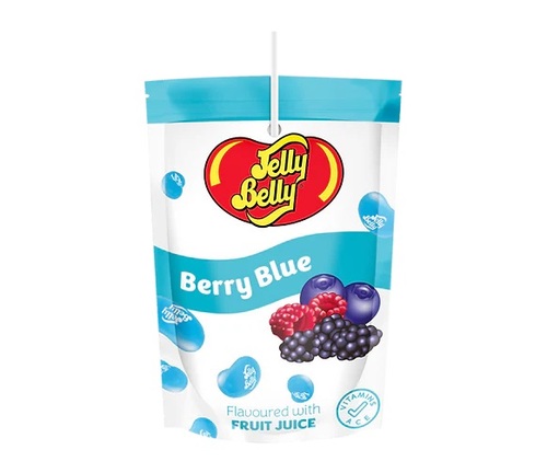 Jelly Belly Berry Blue Fruit Juice 200 ML - Jelly Belly Berry Blue Fruit Juice 200 ML