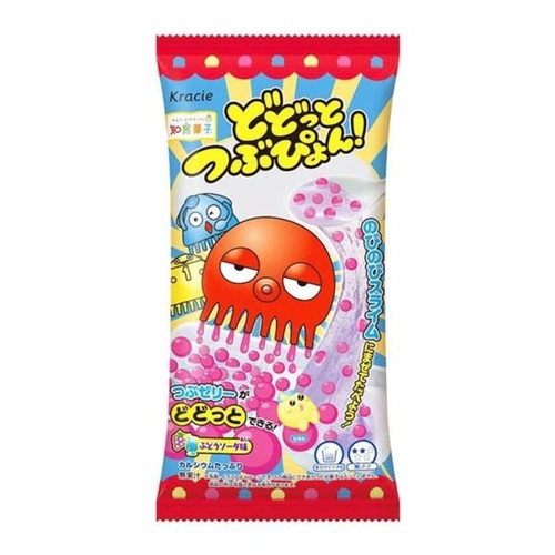 Kracie Dodotto Tsubupyon Grape Soda DIY Candy 18 g - Kracie Dodotto Tsubupyon Grape Soda DIY Candy 18 g