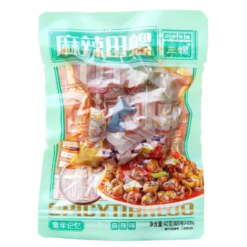 Spicy Field Snail Childhood Memories Casual Snacks 31 g - Spicy Field Snail Childhood Memories Casual Snacks 31 g