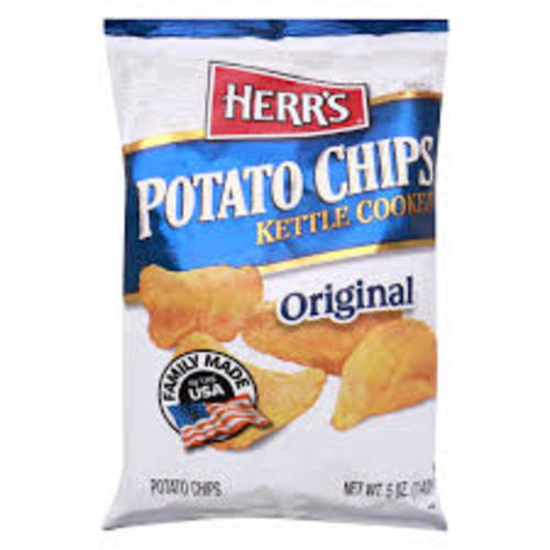 Herrs Kettle Cooked Original Chips 142 g - Herrs Kettle Cooked Original Chips 142 g