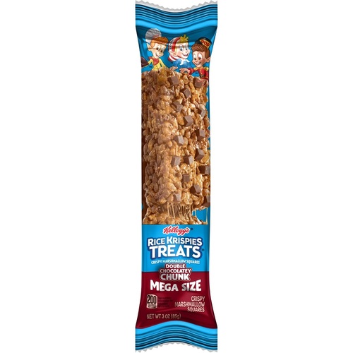 Kelloggs Rice Krispies Treats Double Chocolate Mega Size 85 G - Kelloggs Rice Krispies Treats Double Chocolate Mega Size 85 G