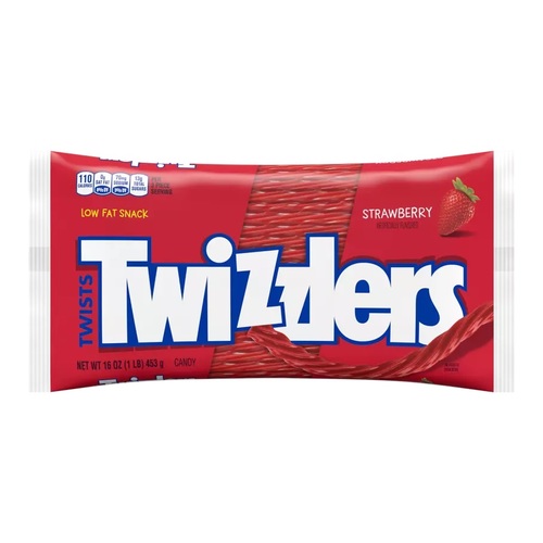 Twizzlers Twists Candy Strawberry Flavour 453 g - Twizzlers Twists Candy Strawberry Flavour 453 g