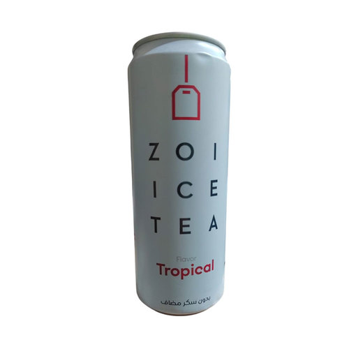 Zoi Ice Tea Tropical No Added Sugar 320 ML - Zoi Ice Tea Tropical No Added Sugar 320 ML