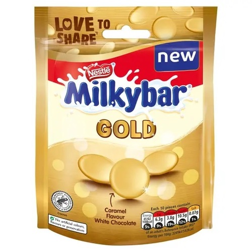 Milkybar Pouch Chocolate Gold 86 g - Milkybar Pouch Chocolate Gold 86 g