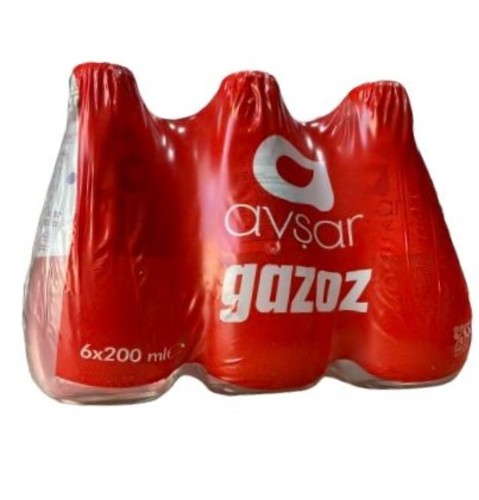 Avsar Gazoz Mix Fruit 6 Pcs X 200 ml - Avsar Gazoz Mix Fruit 6 Pcs X 200 ml