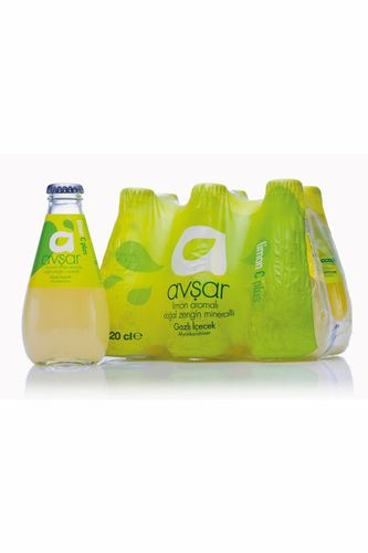 Avsar Lemon Sparkling Water 6 Pcs X 200 ml - Avsar Lemon Sparkling Water 6 Pcs X 200 ml