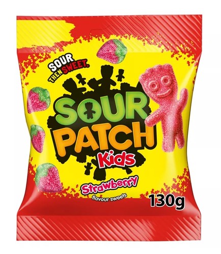 Sour Patch Kids Strawberry Candy 130 g - Sour Patch Kids Strawberry Candy 130 g