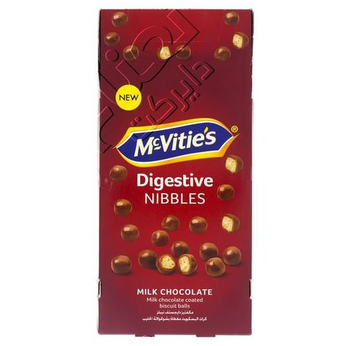 McVities Digestive Nibbles Milk Chocolate 12 Pcs X 37 g - McVities Digestive Nibbles Milk Chocolate 12 Pcs X 37 g