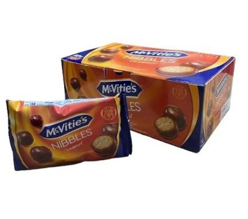 McVities Digestive Nibbles Caramel 12 Pcs X 37 g - McVities Digestive Nibbles Caramel 12 Pcs X 37 g